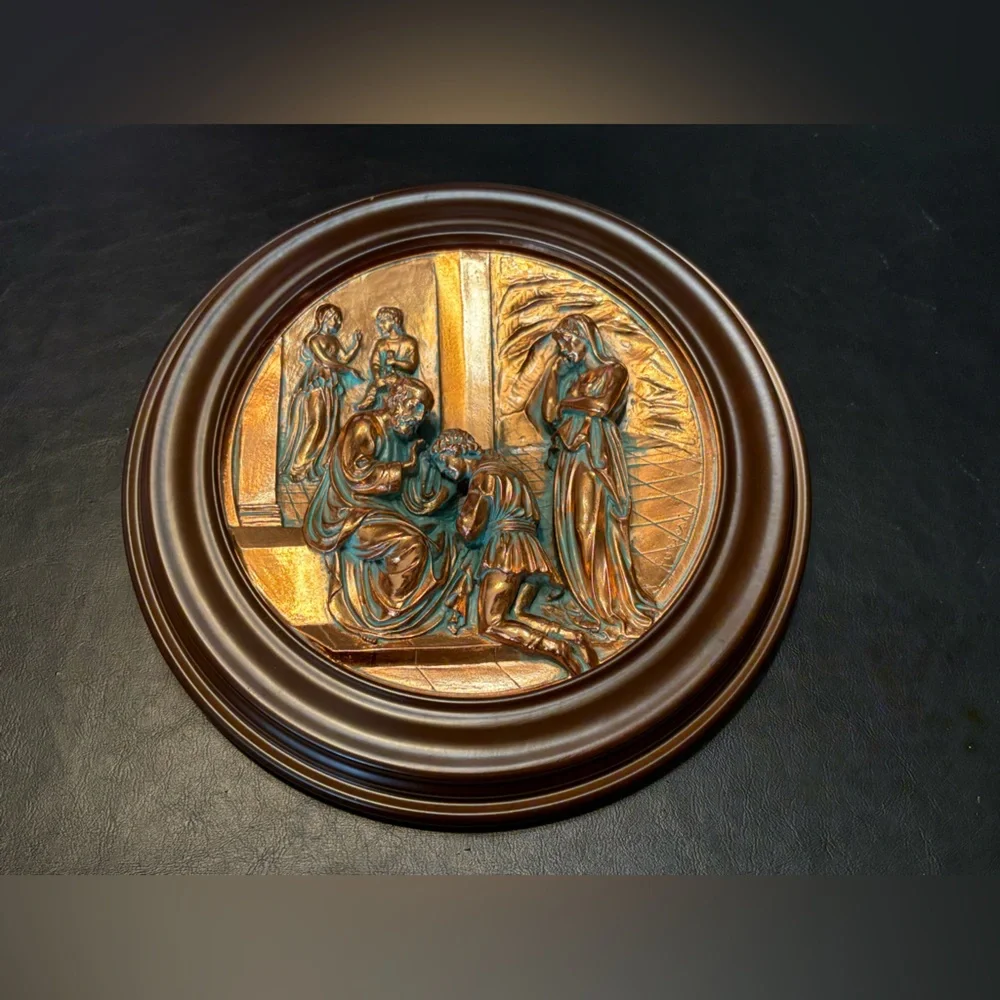 La Porta del Paradiso decorative 3D plate from “Gates of Paradise”no. A1955